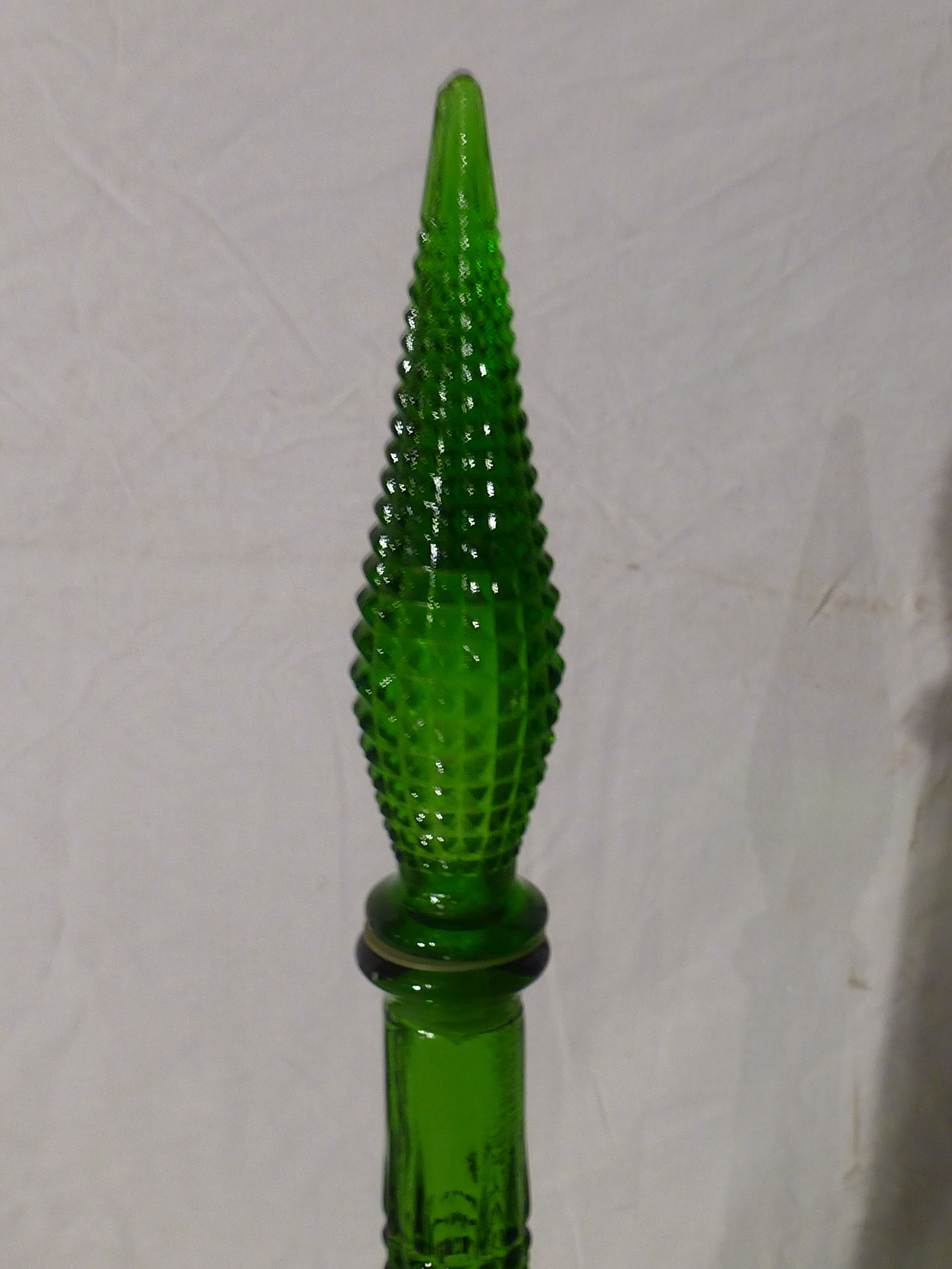 bottle Empoli Italian glassware year 60