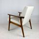 Fauteuil beige vintage, années 1970