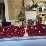 Ceramic candle holders