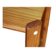 Pair of solid pine bedside tables, 1980