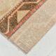 Turkish Pale Red & Cream Vintage Runner Rug, 71x378Cm