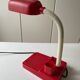 Lampe de bureau articulée rouge vintage Italy