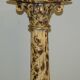 Pair of hand-carved Corinthian pillar bases