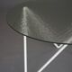 Table basse ronde minimaliste hollandaise. Années 1950