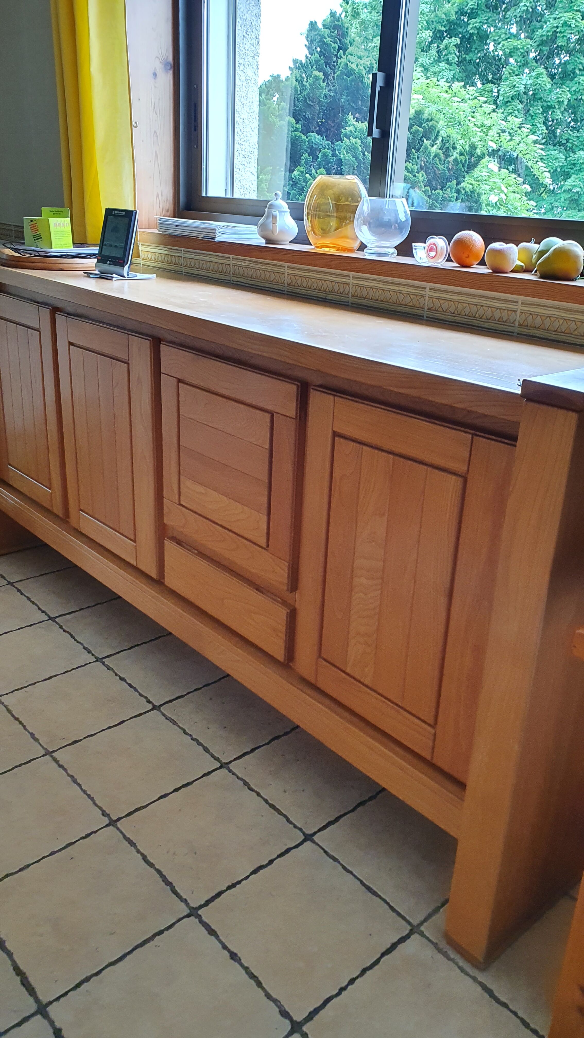 Brutalist 1970s sideboard