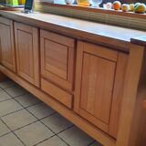 Brutalist 1970s sideboard