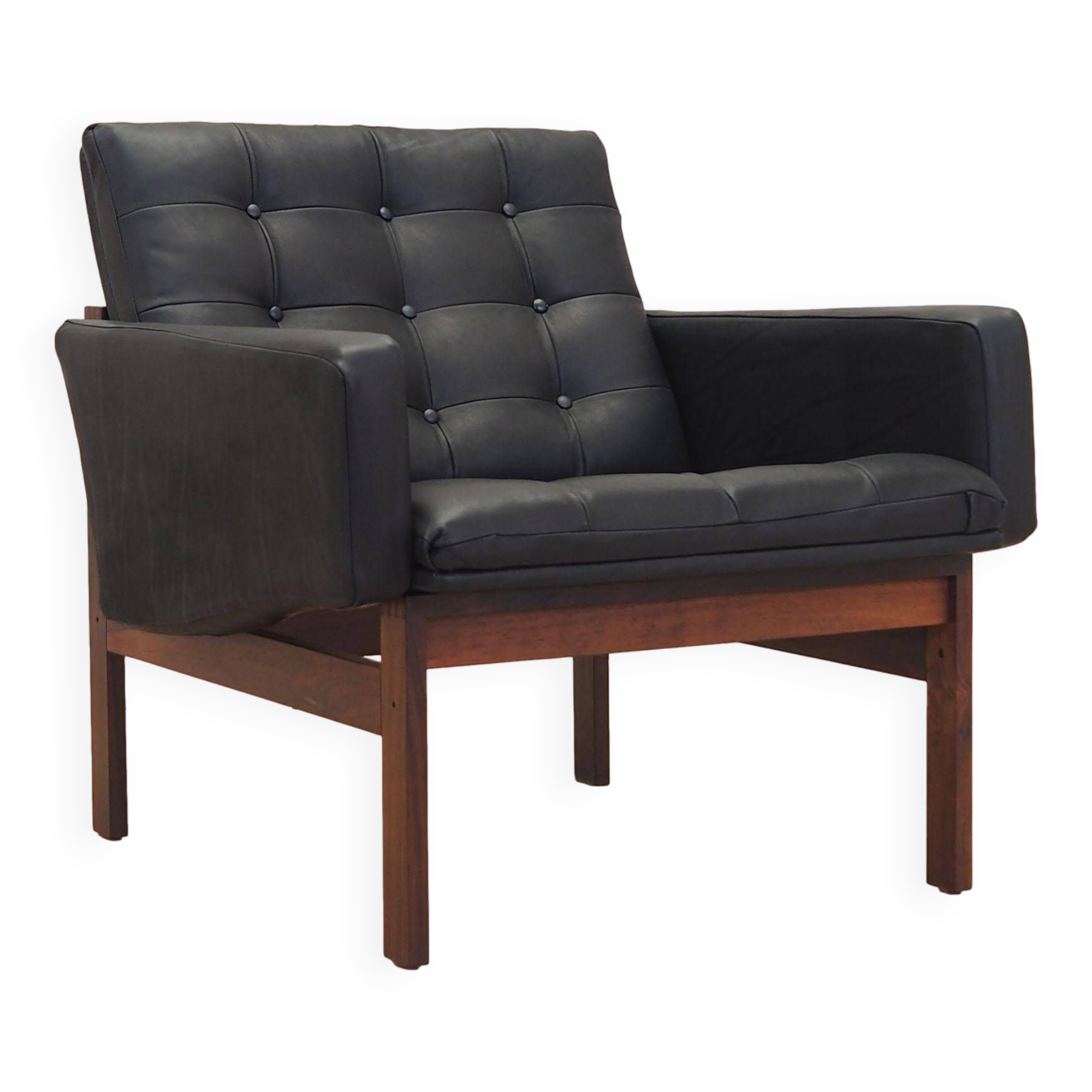 Rosewood armchair, Danish design, 1960s, designer: Ole Gjerløv Knudsen & Torben Lind, manufacturer: