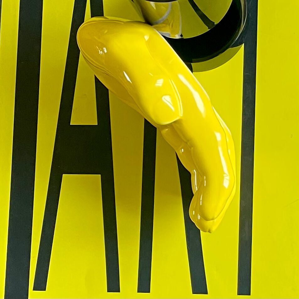 Empty vintage hand pocket