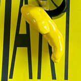 Empty vintage hand pocket