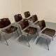 Set of 6 DSC106 dining chairs by Giancarlo Piretti for Castelli