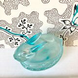 Rabbit-shaped molded glass candy box