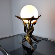 Floral table lamp, Art Deco, Spain, 1960