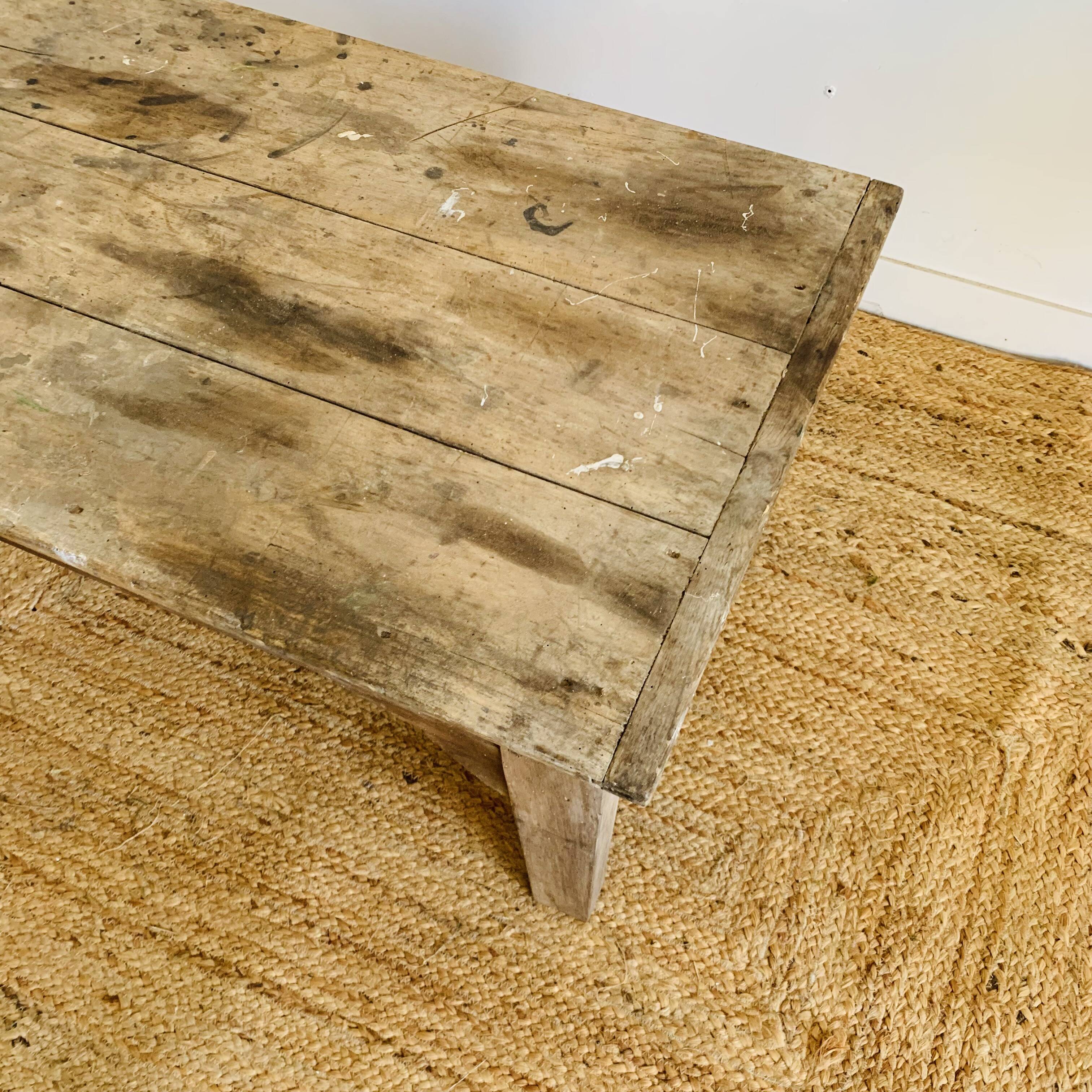 Table basse de ferme