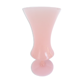 Pink opaline vase
