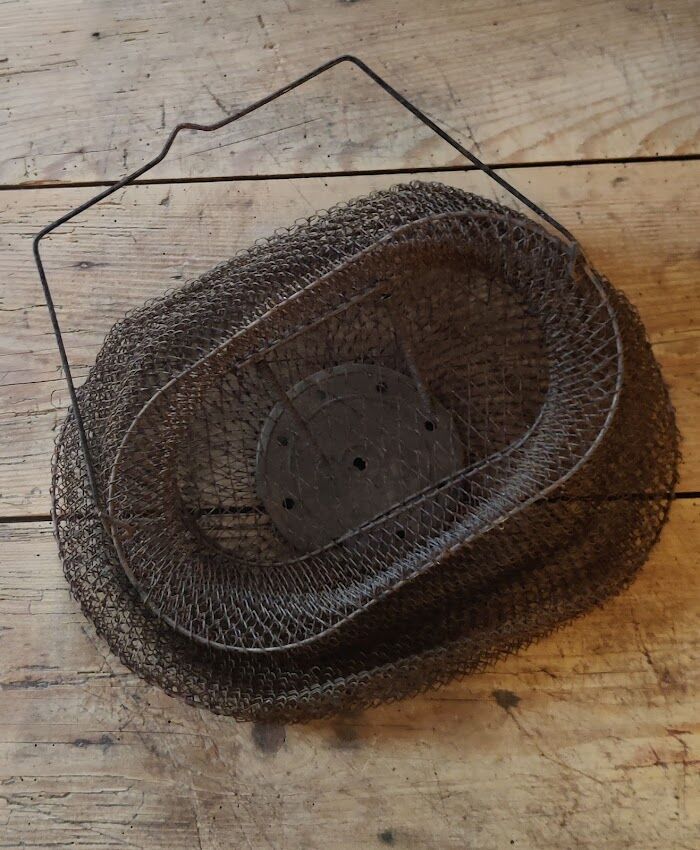 Old fishing bourriche