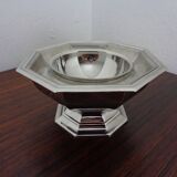 French stainless steel caviar bowl by Jean Couzon, 1970s