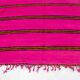 Shama shine, large pink breathable blanket rug 210 x 420 cm