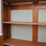 School oak bookcase year 50