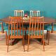 Retro Teak 1960s Mid Century Dining Table & 6 Chairs By G Plan Victor Wilkins