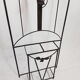 Wardrobe Coat rack art Deco wrought iron 1930