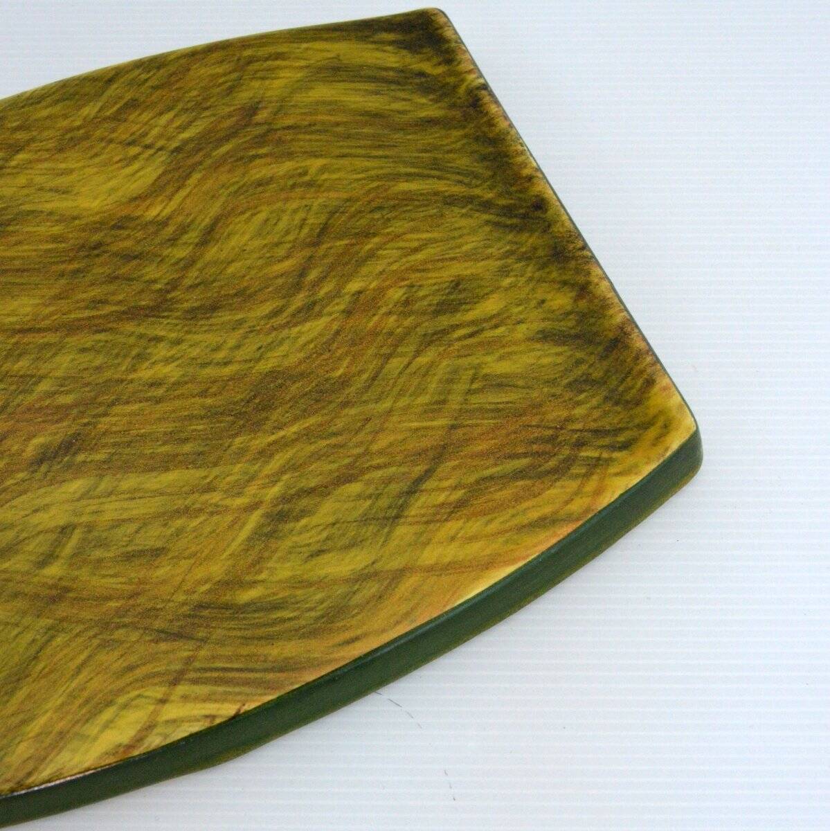 St Clement vintage hand-painted ceramic trivet