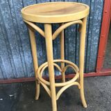 Tabouret de bar bois courbé 1950