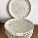 Villeroy & Boch Susanne flat plates, hand-painted decoration, 1960s.