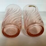 Paire de vases rosaline arcoroc
