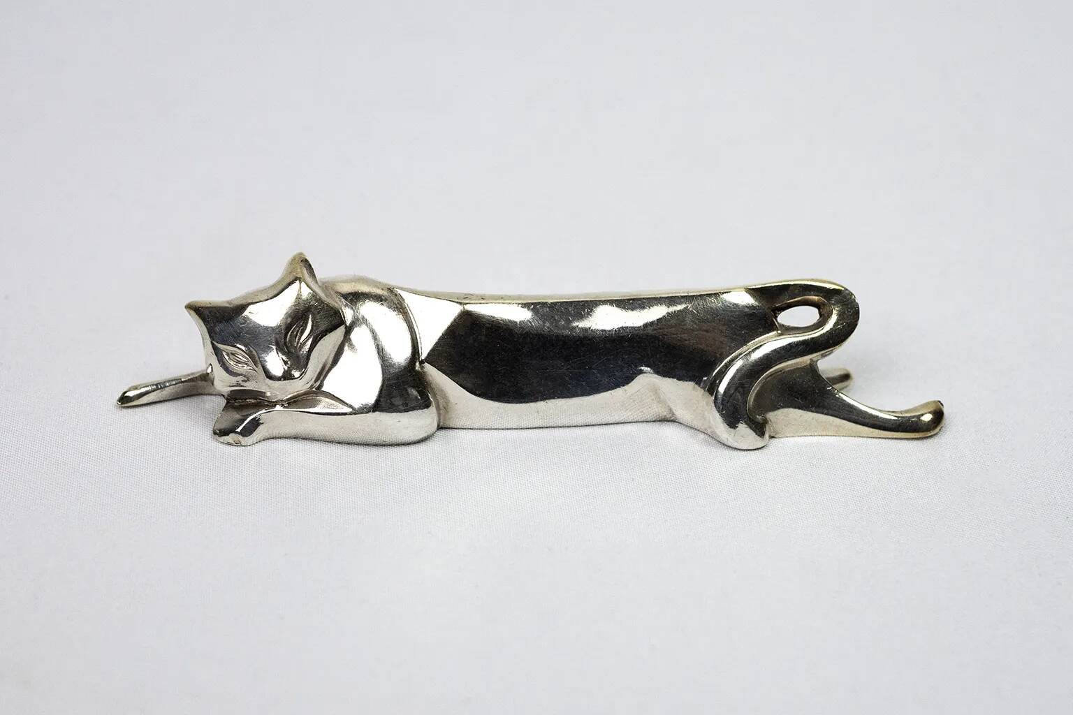 Art Deco animal knife rests Gallia Christofle, Eugène Volynkine