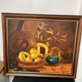 Still life painting signed Dorgendial