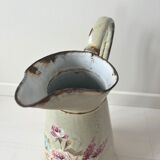 Broc old enamelled floral