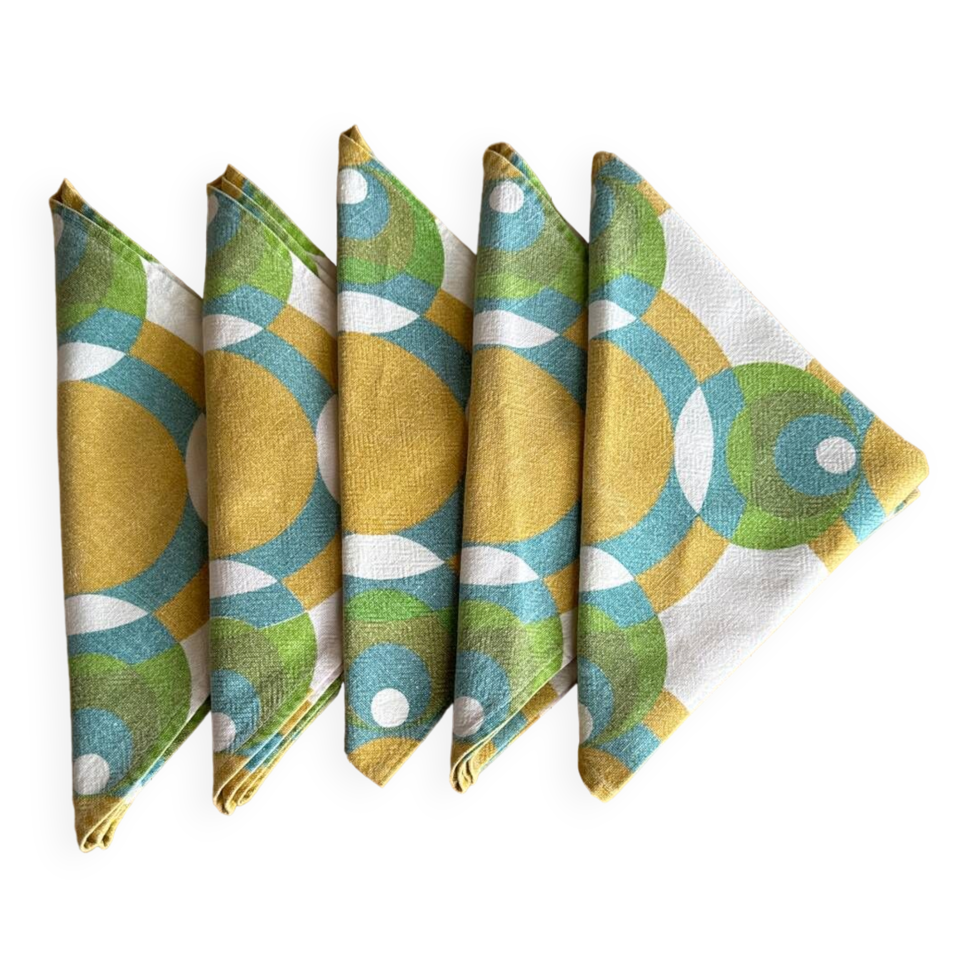 Set of 70s towels