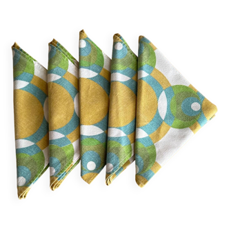 Set of 70s towels