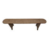 Ancien banc de ferme en bois