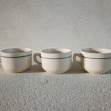 3 cups of Lunéville iron earth