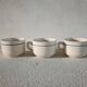 3 tasses terre de fer Lunéville