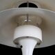 Lyfa floor lamp / cream-white / mid-century / Danish modern design / multilayer / 1970s