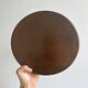 Antique dark wood stool