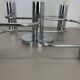 Beautiful 5-light sciolari ceiling light sconces by leola leuchten germany 1970s