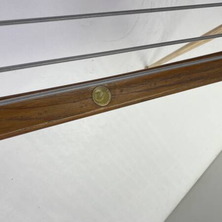 BOOMERANG ARMCHAIR by P. HVIDT & NIELSEN, ed. original, restored, 1950