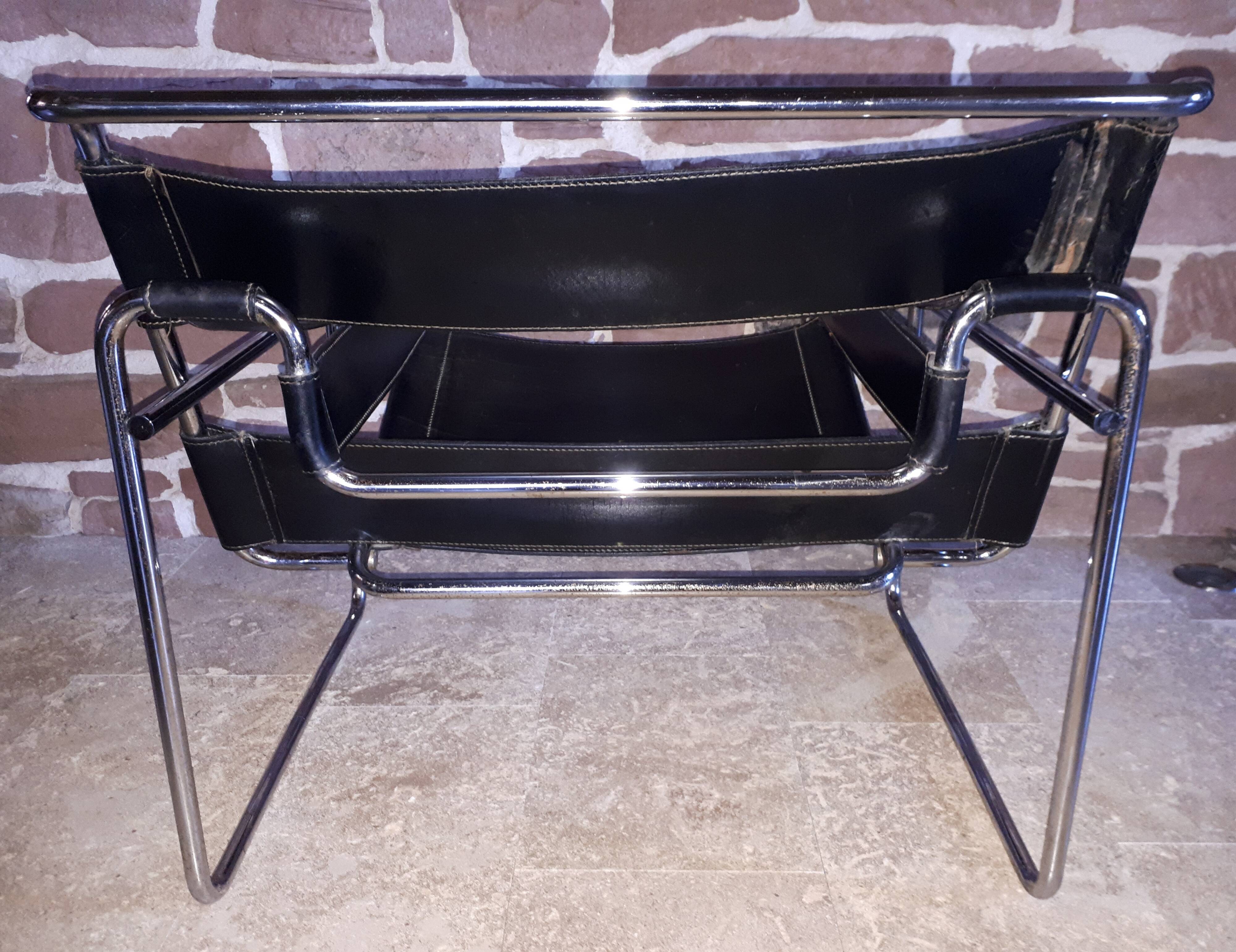 B3 Wassily club chair designed by Marcel Breuer