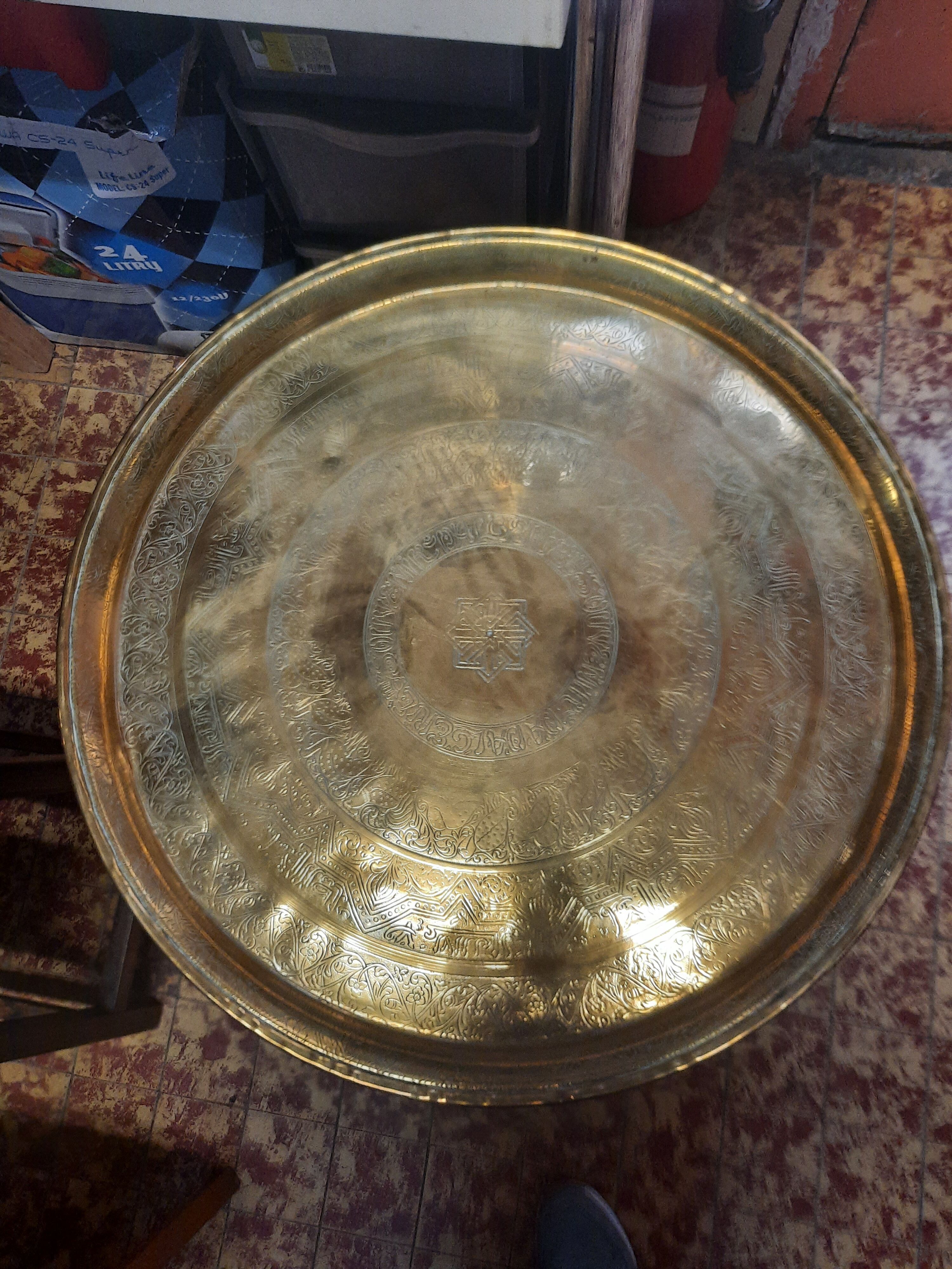 Table basse marocaine