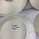 6 Flat plates Vintage france Badonviller