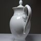 "Eagle" teapot, very fine white porcelain from Limoges by Raynaud, 1970s