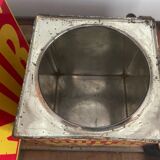 Duo of boxes Bouillon Kub metal 1950