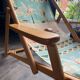 Vintage deckchair