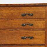 Vintage Danish 1967 4-Drawer Dresser in Oak