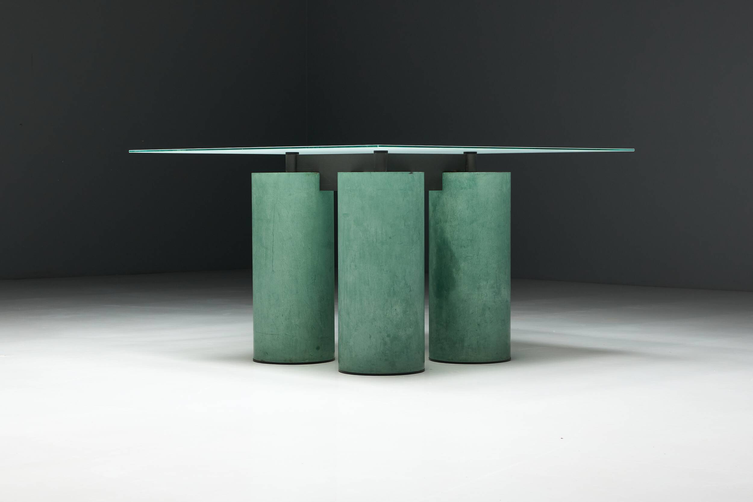 Serenissimo dining table by Lella & Massimo Vignelli for Acerbis, Italy, 1970s