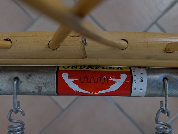 Lit corbeille en rotin