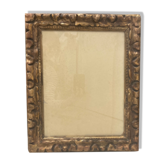 Ancient gilded frame
